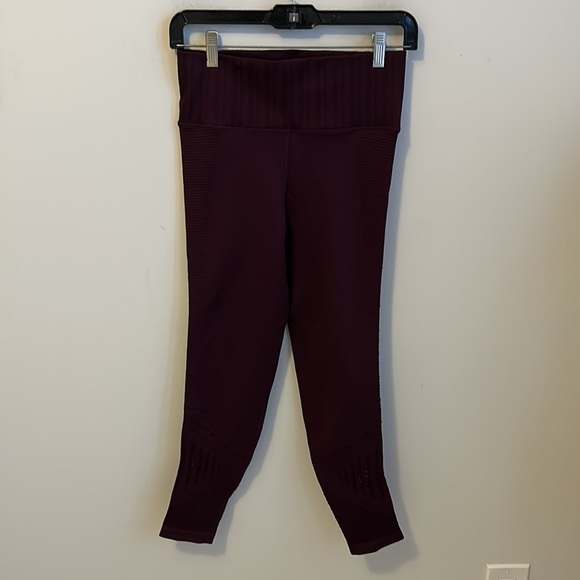 Athleta Halasana Seamless Leggings Aubergine - Picture 2 of 8
